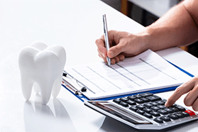 Dentures patient in Melbourne figuring out payment after dental insurance